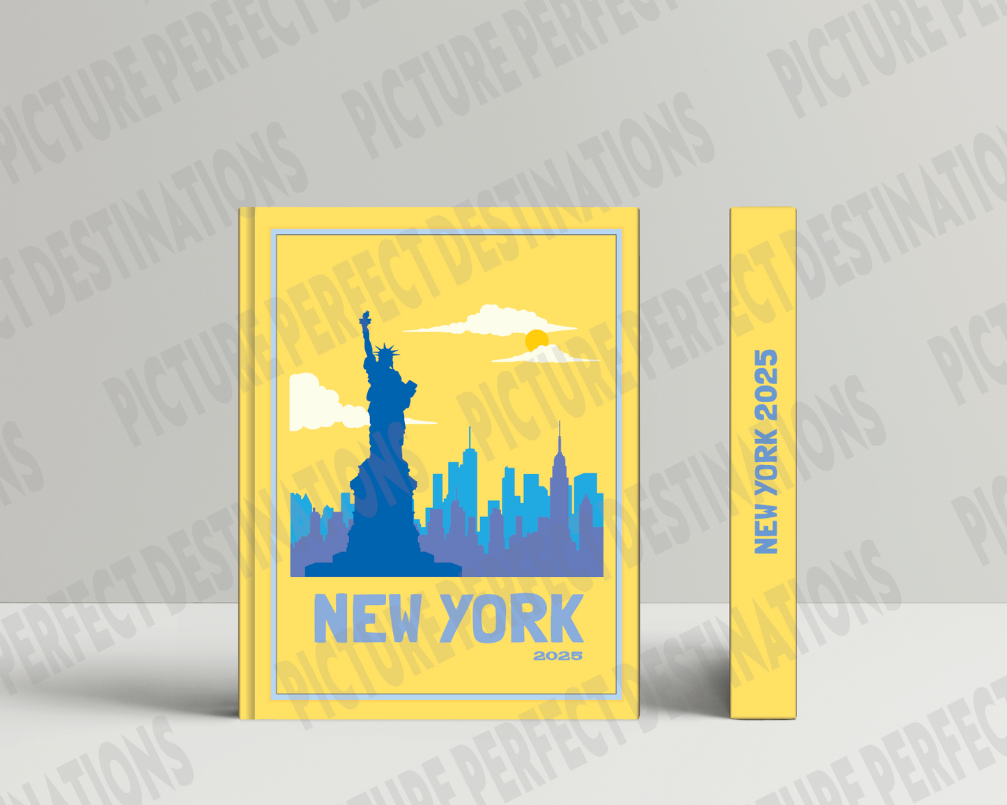 New York travel photo book cover/poster