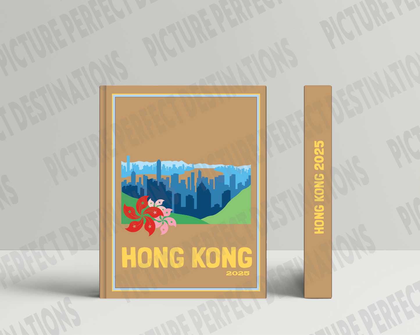 Hong Kong travel photo book/poster