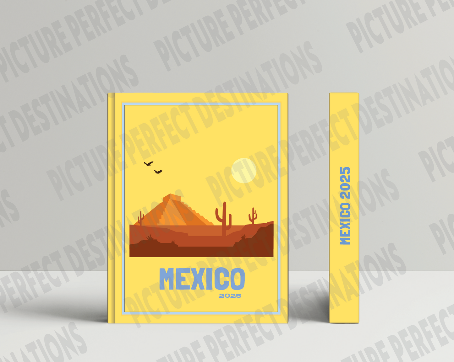 Mexico travel photo book cover/poster