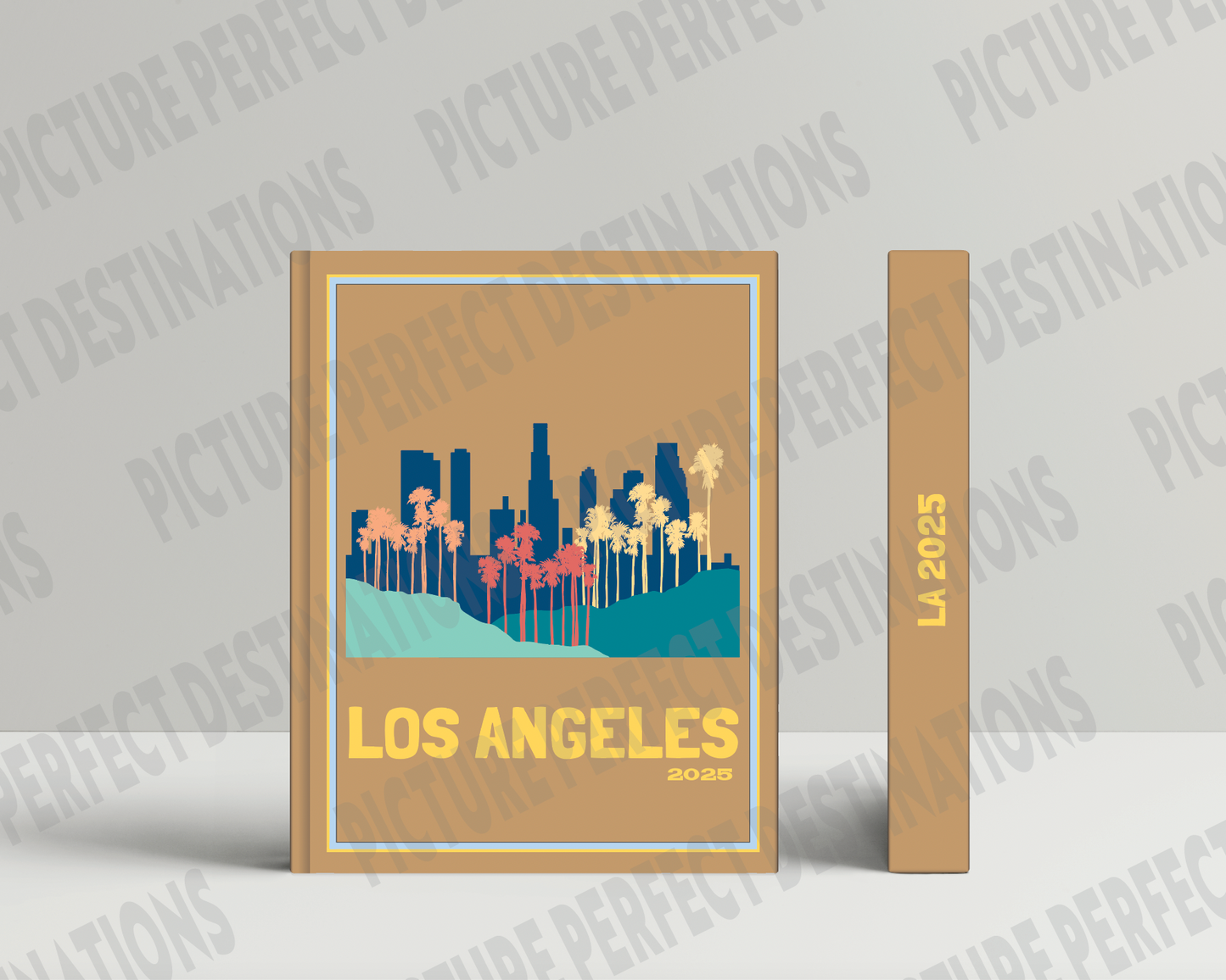 Los Angeles travel photo book cover/poster