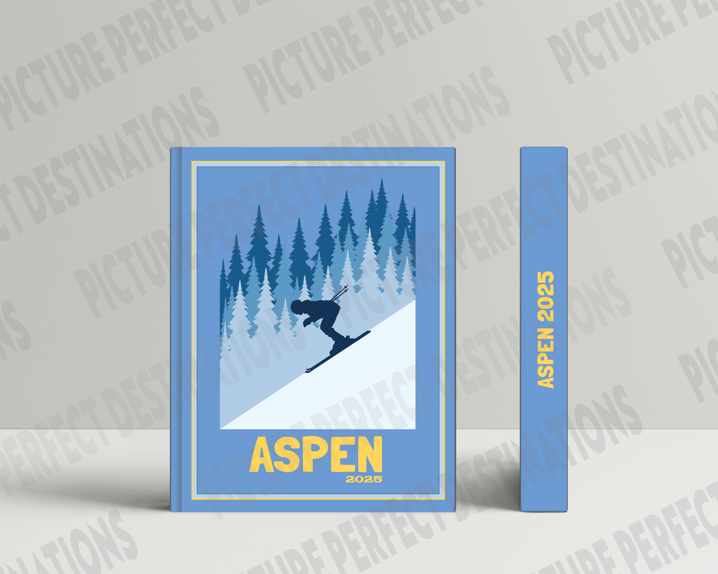 Aspen travel photo book cover/poster