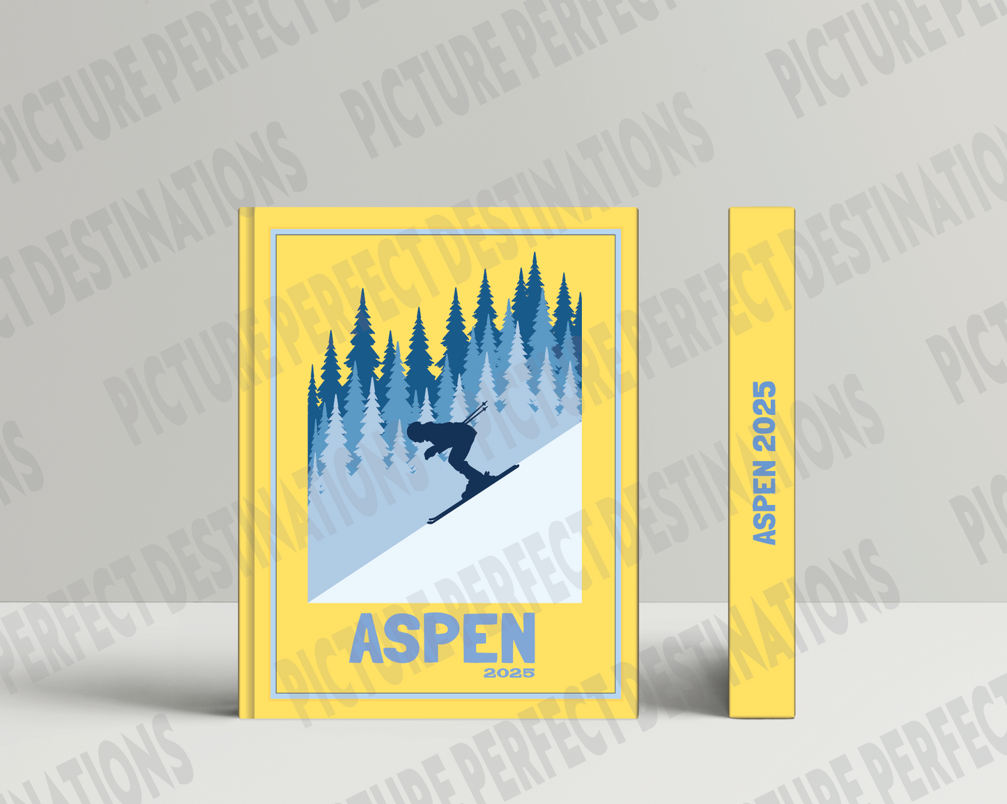 Aspen travel photo book cover/poster