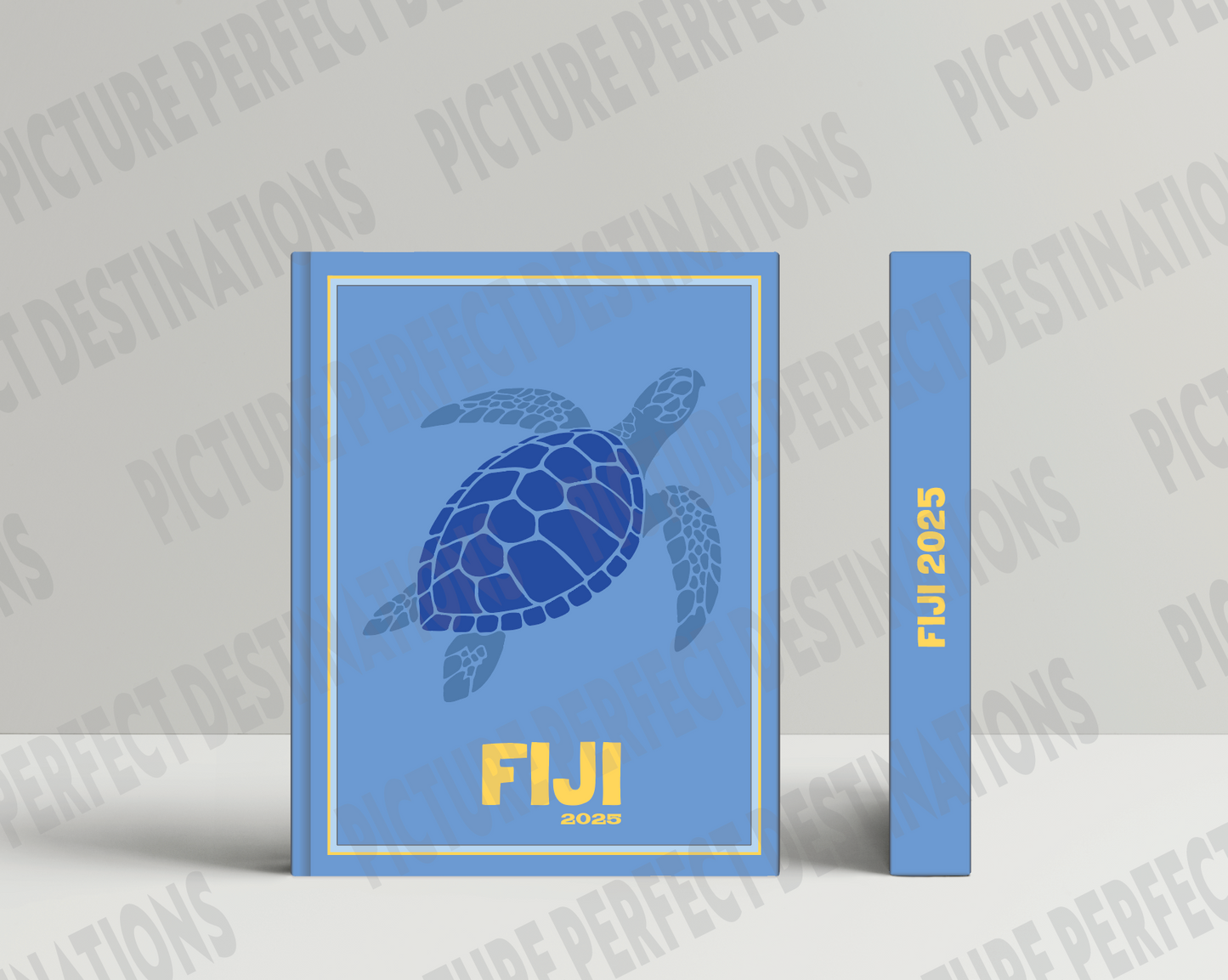 Fiji travel photo book cover/poster