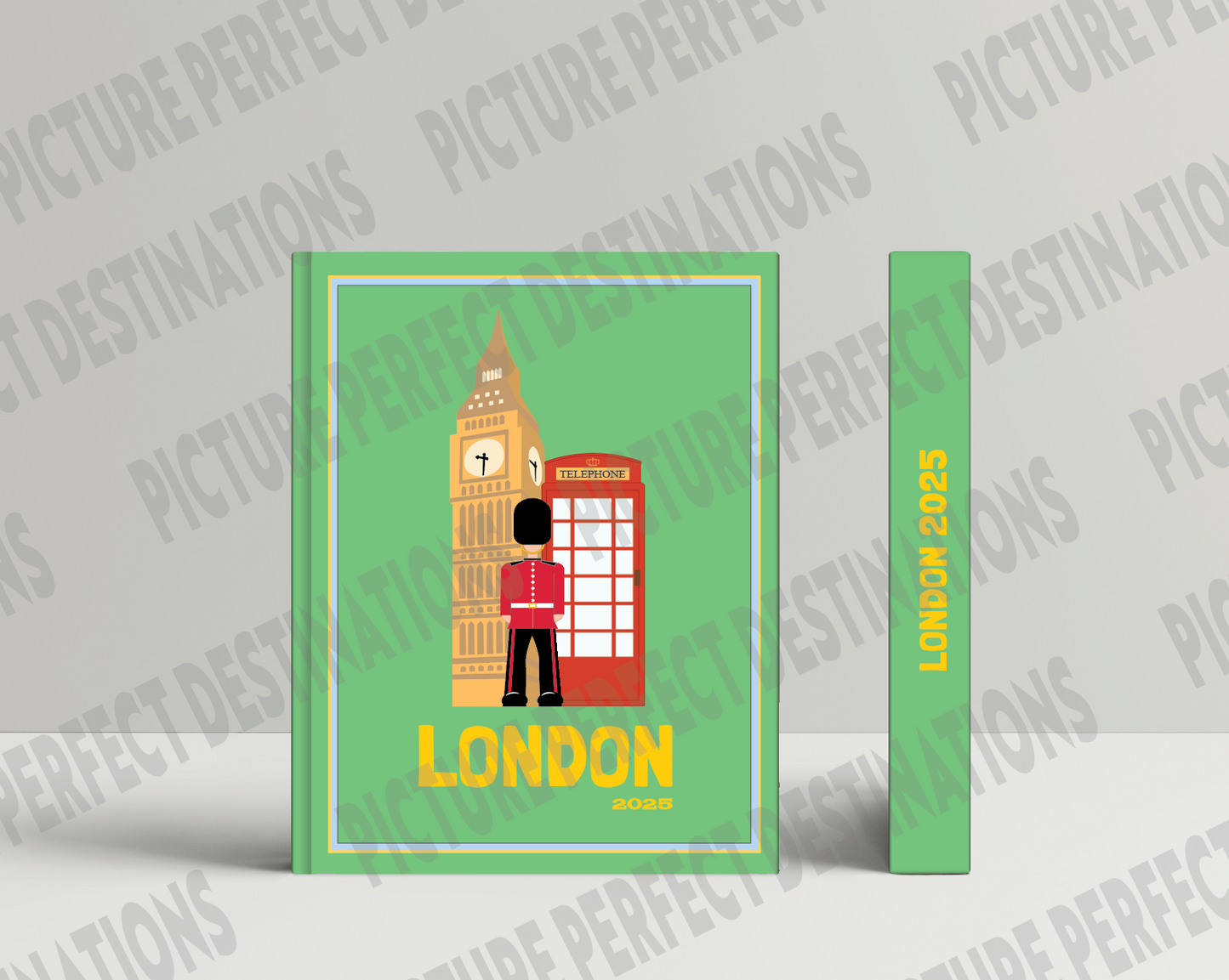 London travel photo book cover/poster