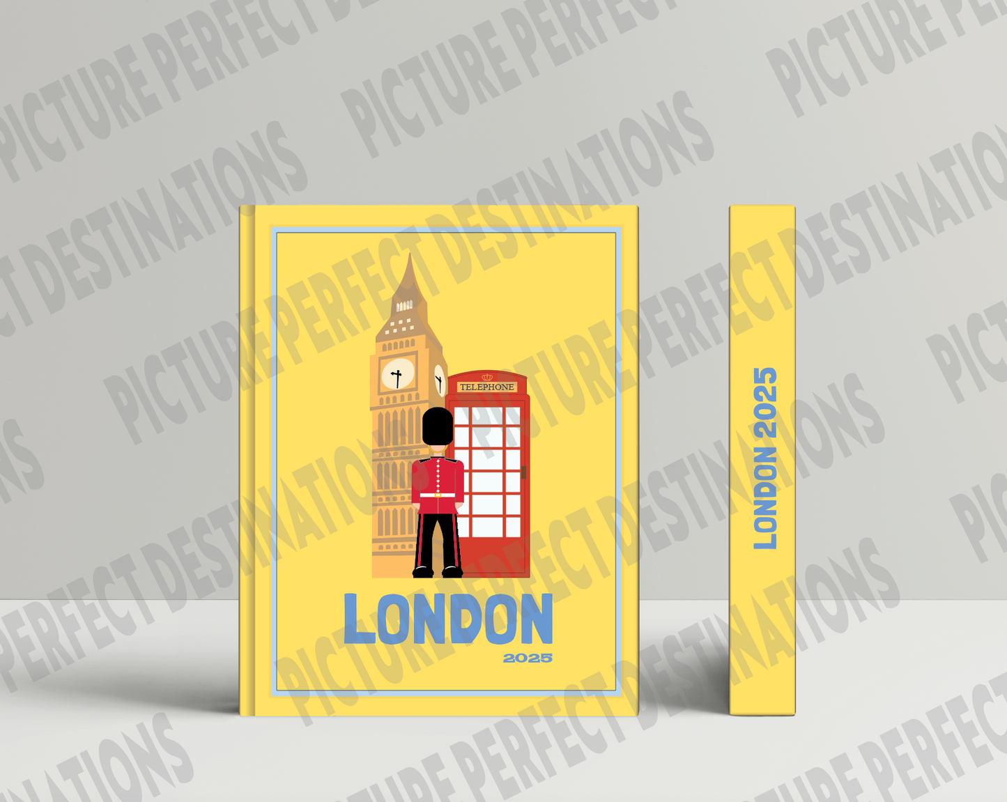 London travel photo book cover/poster