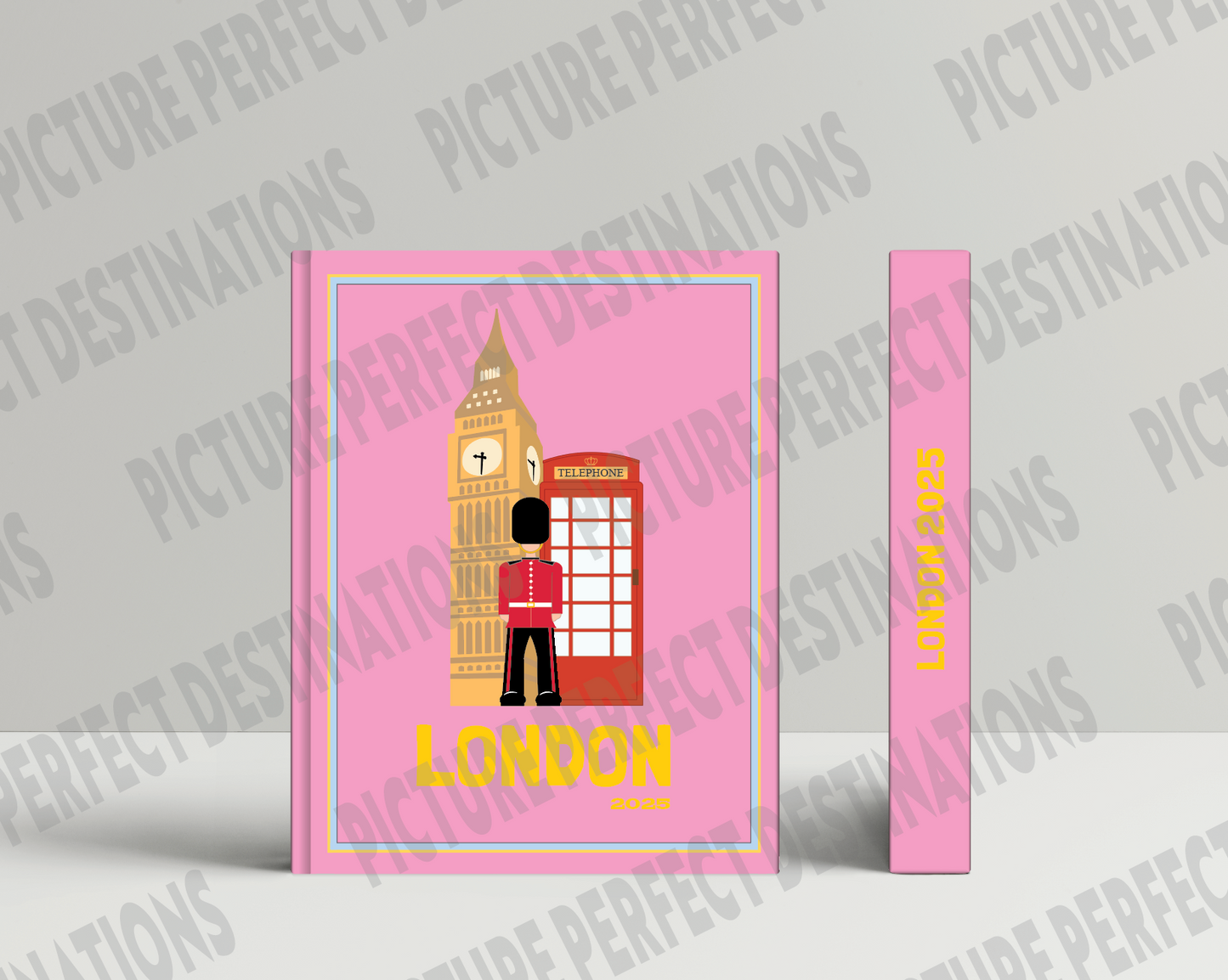 London travel photo book cover/poster