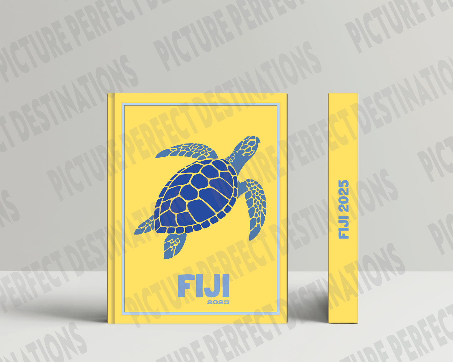 Fiji travel photo book cover/poster