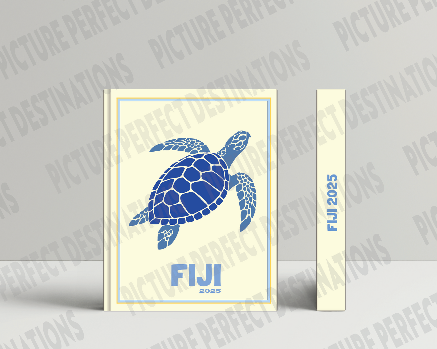 Fiji travel photo book cover/poster