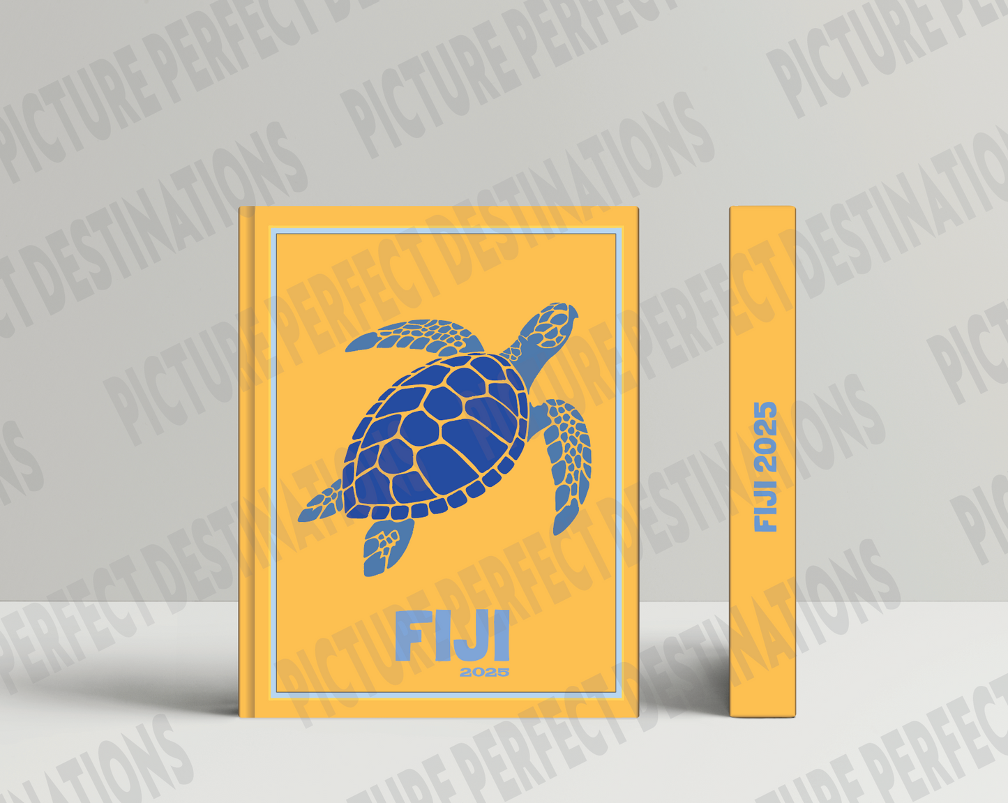 Fiji travel photo book cover/poster