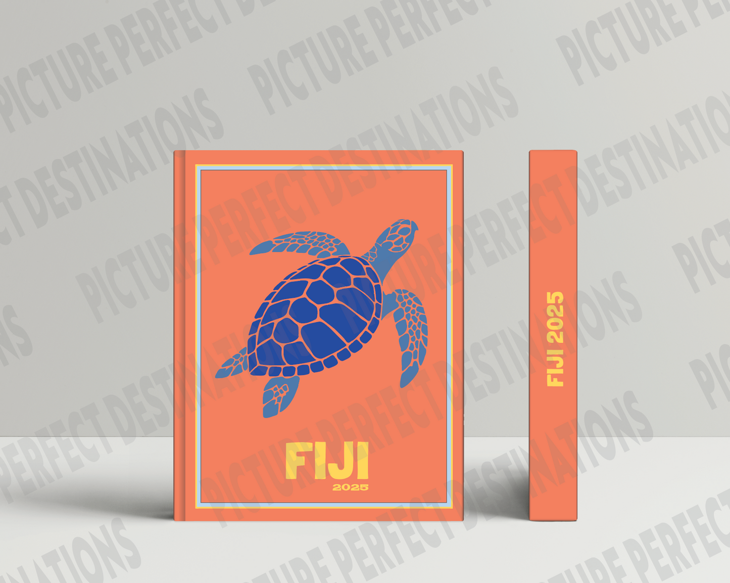 Fiji travel photo book cover/poster